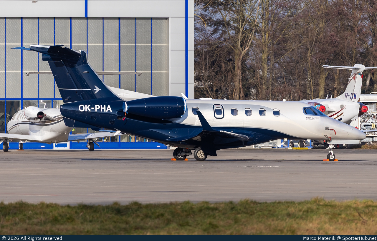 Photo of OK-PHA - Embraer Phenom 300E operated by Atmospherica Aviation