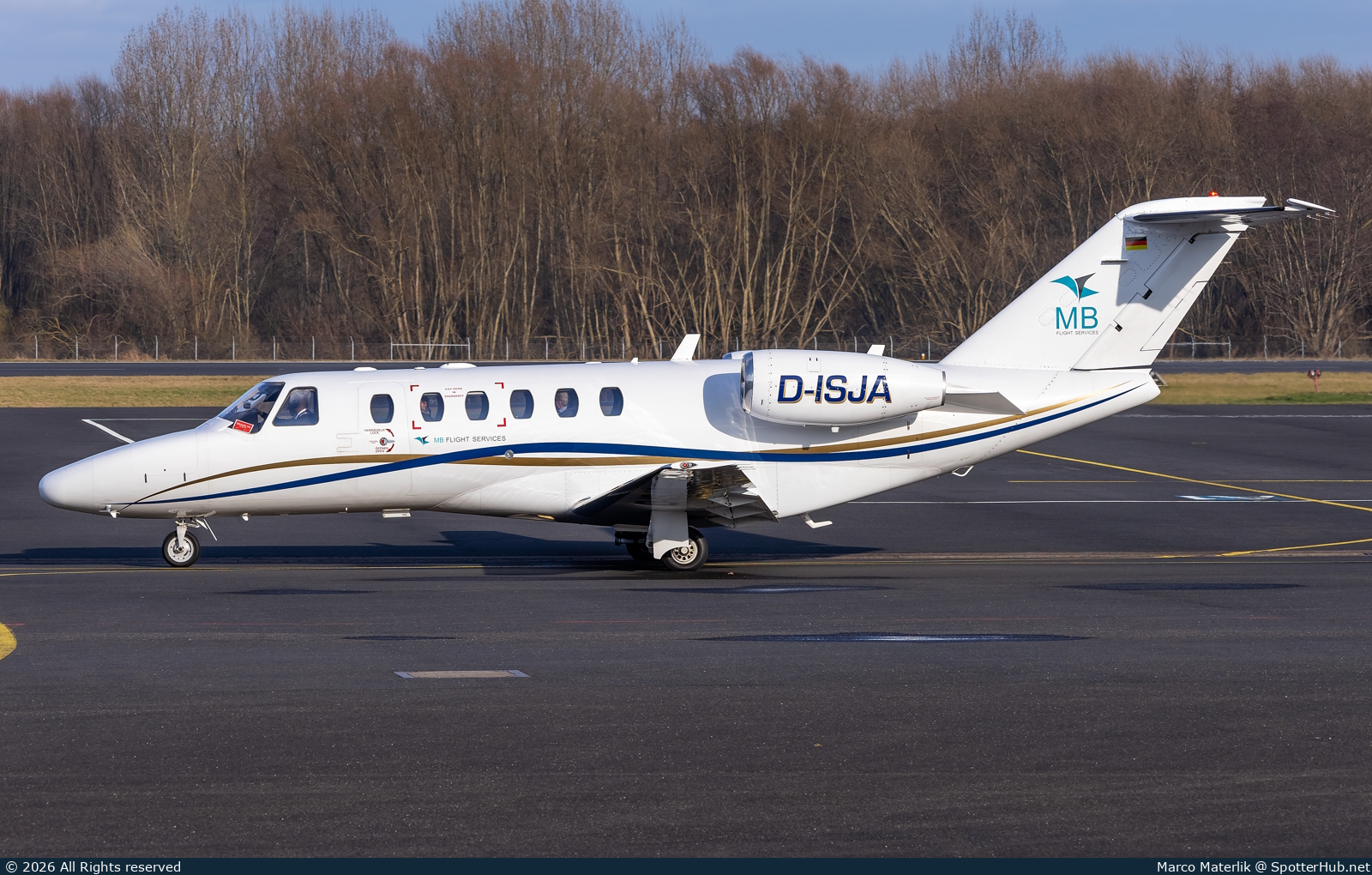 Photo of D-ISJA - Cessna 525A CitationJet CJ2+ operated by MB Flight Services