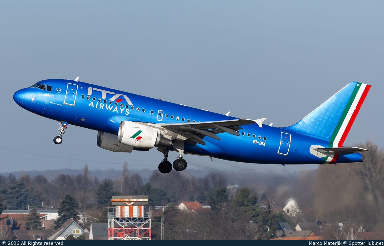 Photo of EI-IMX - Airbus A319-111 operated by ITA Airways