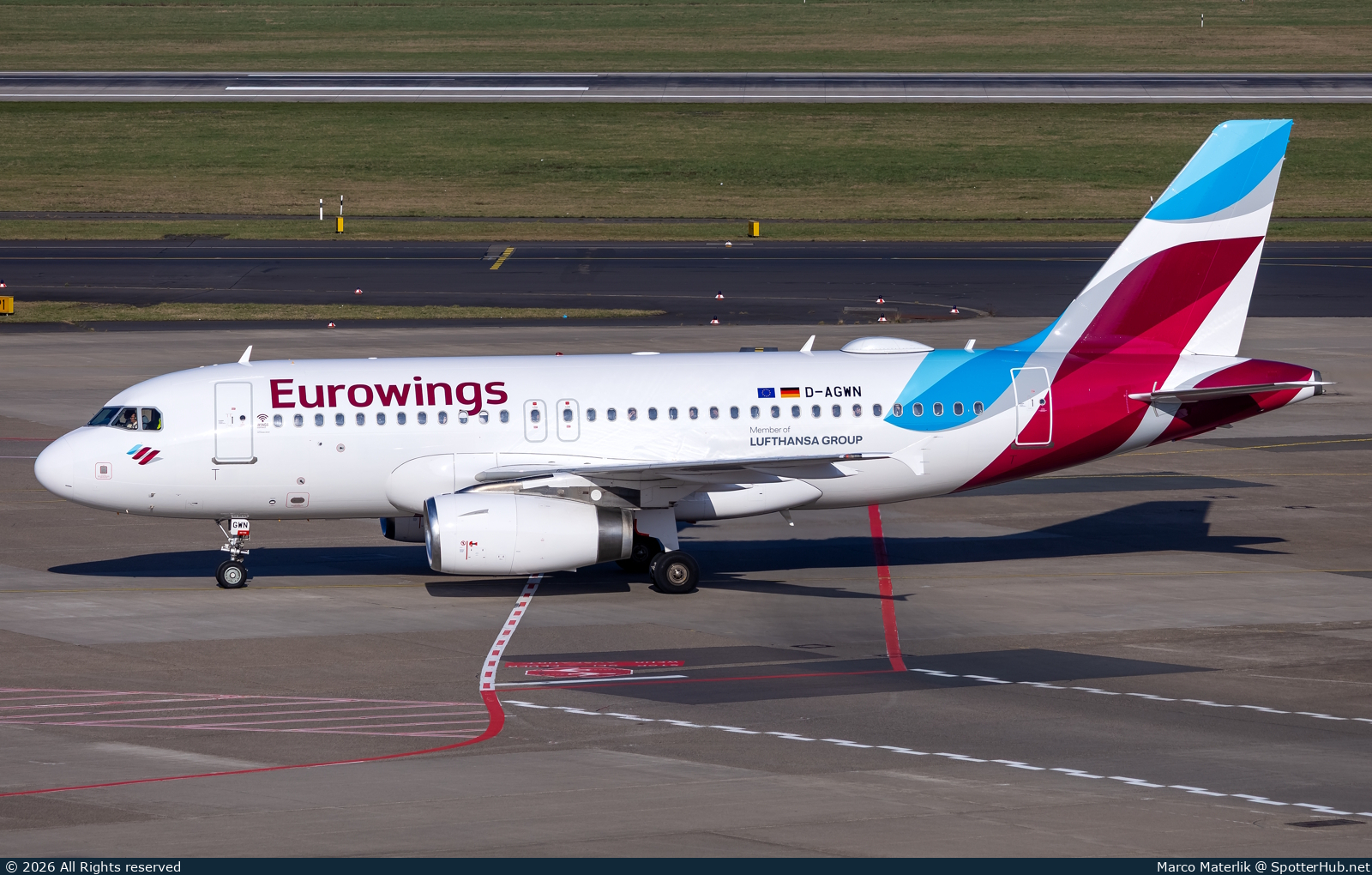 Photo of D-AGWN - Airbus A319-132 operated by Eurowings