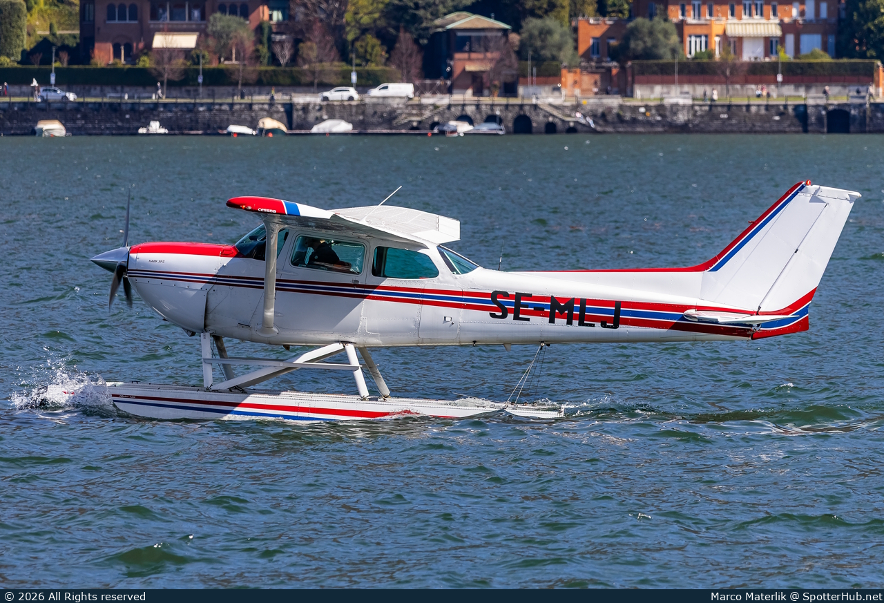 Photo of SE-MLJ - Cessna R172K Hawk XP II at Idroscalo