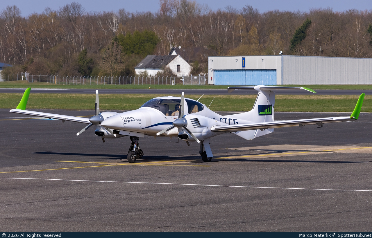 Photo of G-CTCG - Diamond DA42 Twin Star operated by Leading Edge Aviation