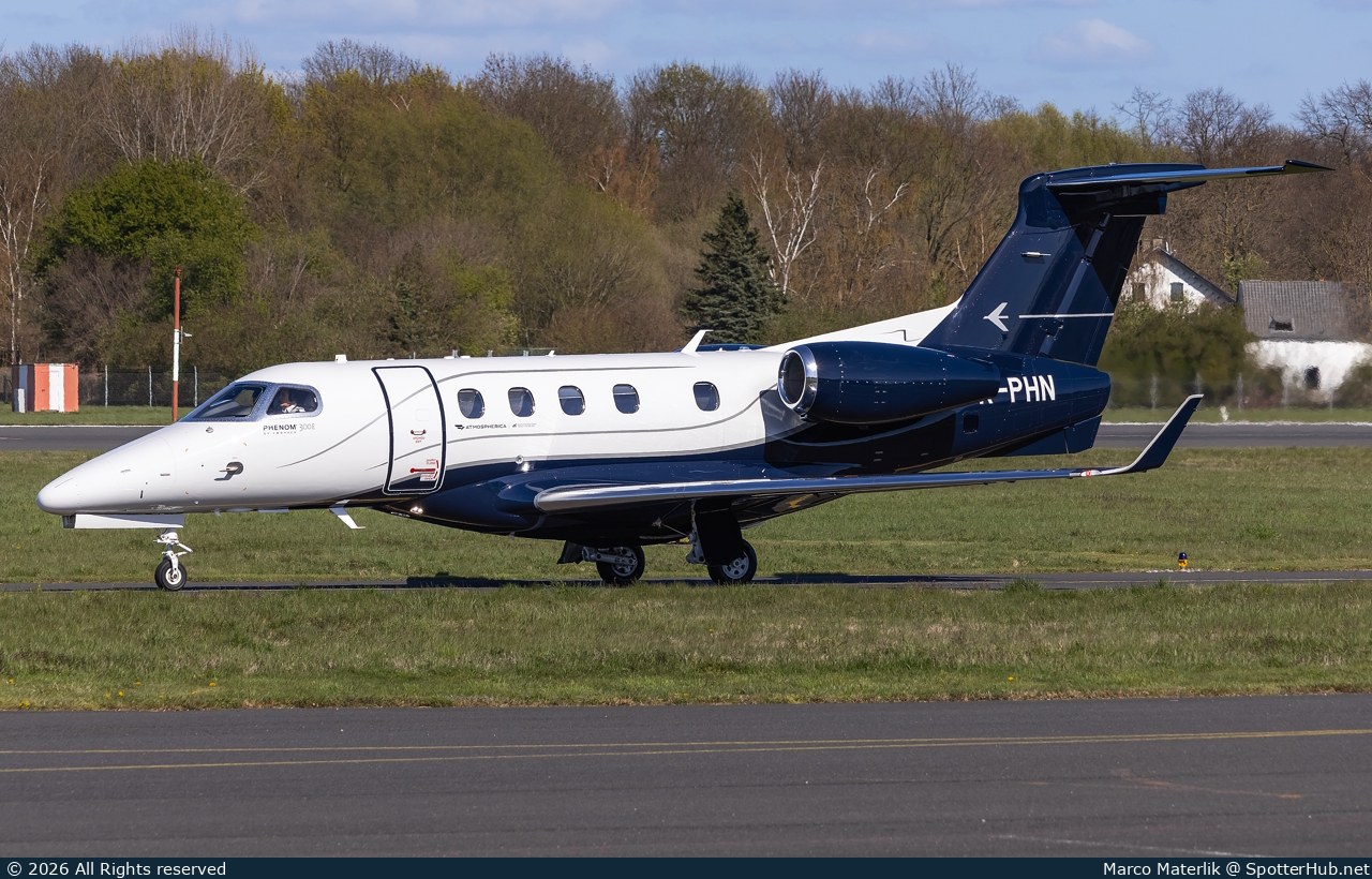 Photo of OK-PHN - Embraer Phenom 300E operated by Atmospherica Aviation