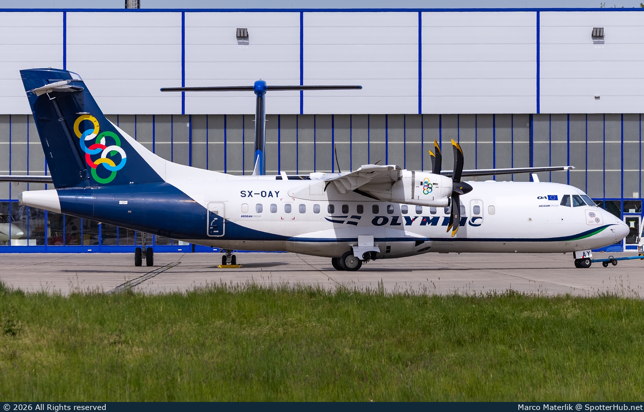 Photo of SX-OAY - ATR 42-600 operated by Olympic Air