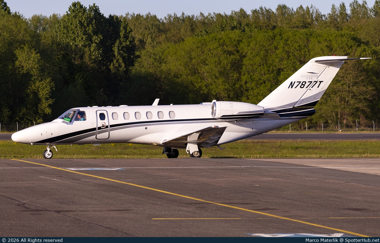 Photo of N7877T - Cessna 525B CitationJet CJ3 operated by Private