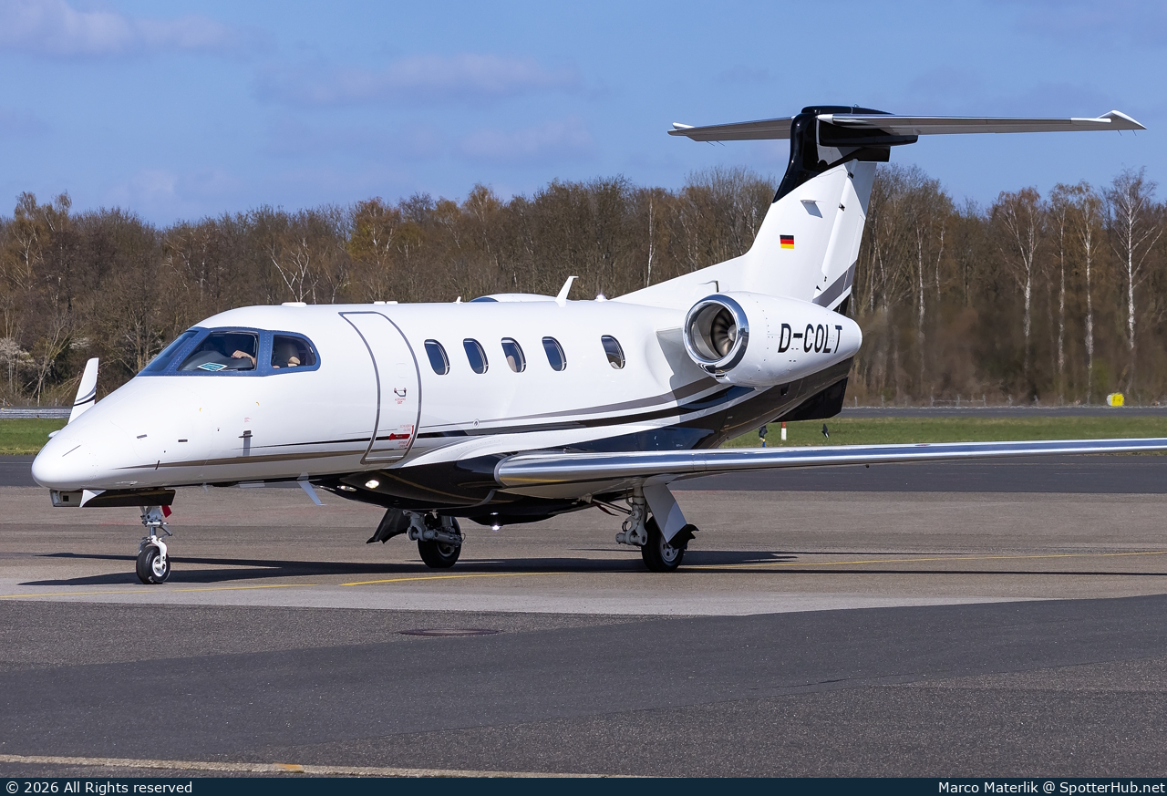 Photo of D-COLT - Embraer Phenom 300 operated by HW Aviation