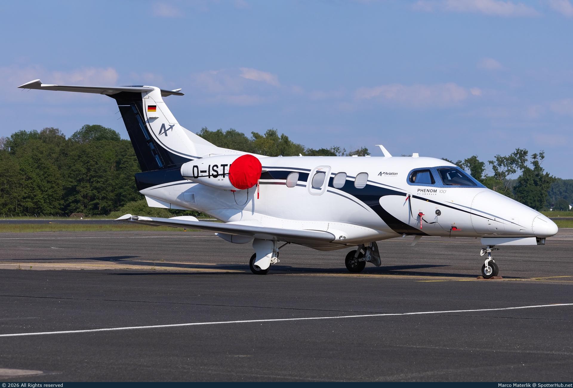 Photo of D-ISTP - Embraer Phenom 100 operated by A-Aviation