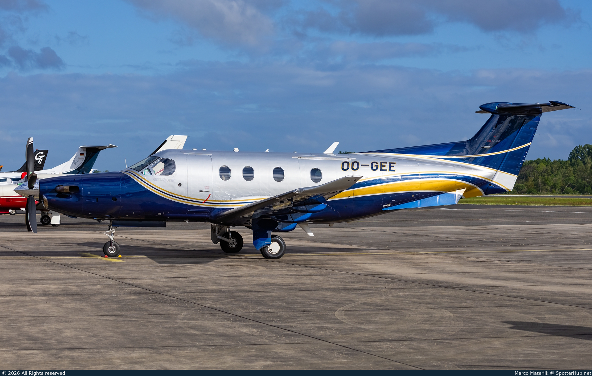 Photo of OO-GEE - Pilatus PC-12 NG operated by Air Service Liège