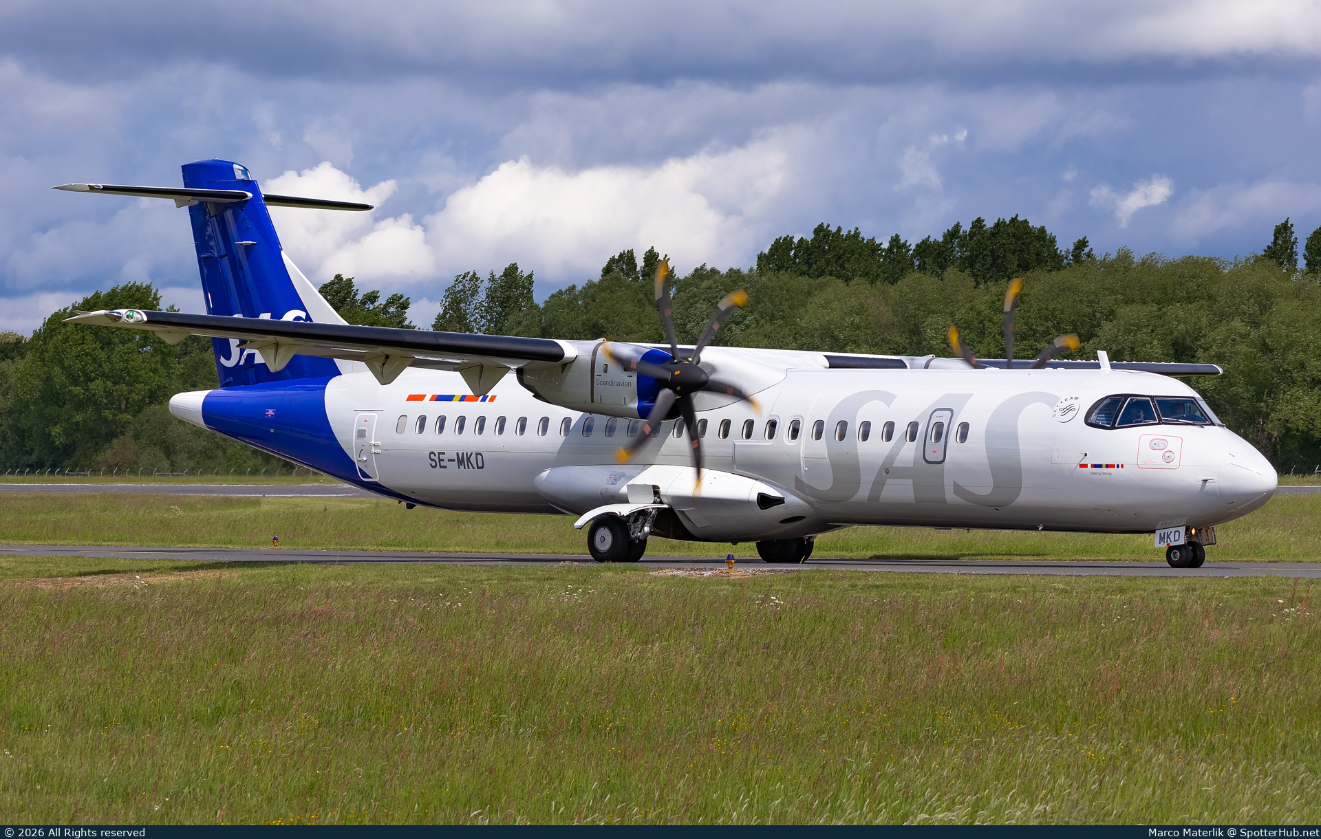 Photo of SE-MKD - ATR 72-600 operated by SAS Scandinavian Airlines (opb Braathens Regional Airways)