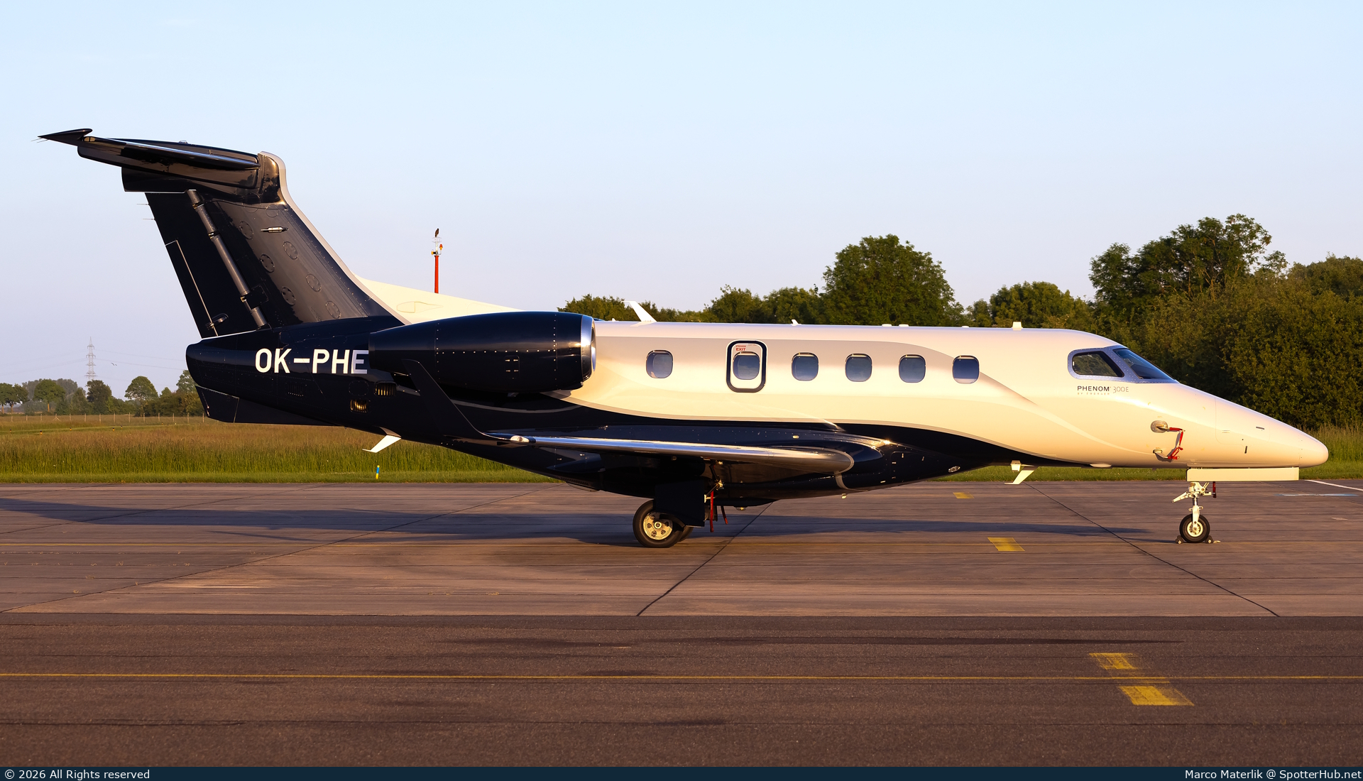 Photo of OK-PHE - Embraer Phenom 300E operated by Atmospherica Aviation