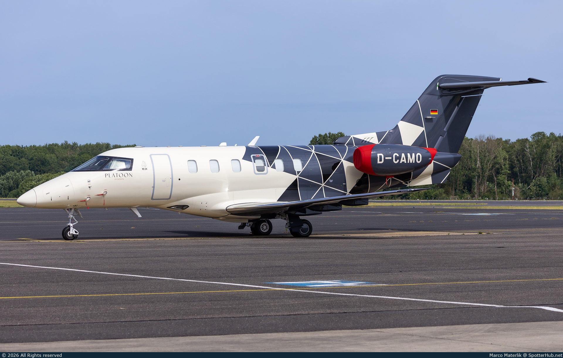 Photo of D-CAMO - Pilatus PC-24 operated by Platoon Aviation