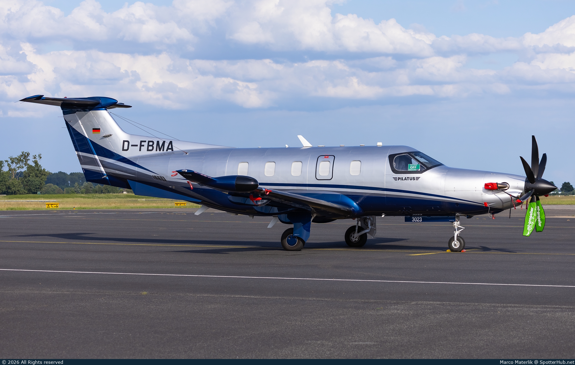 Photo of D-FBMA - Pilatus PC-12 PRO operated by Private