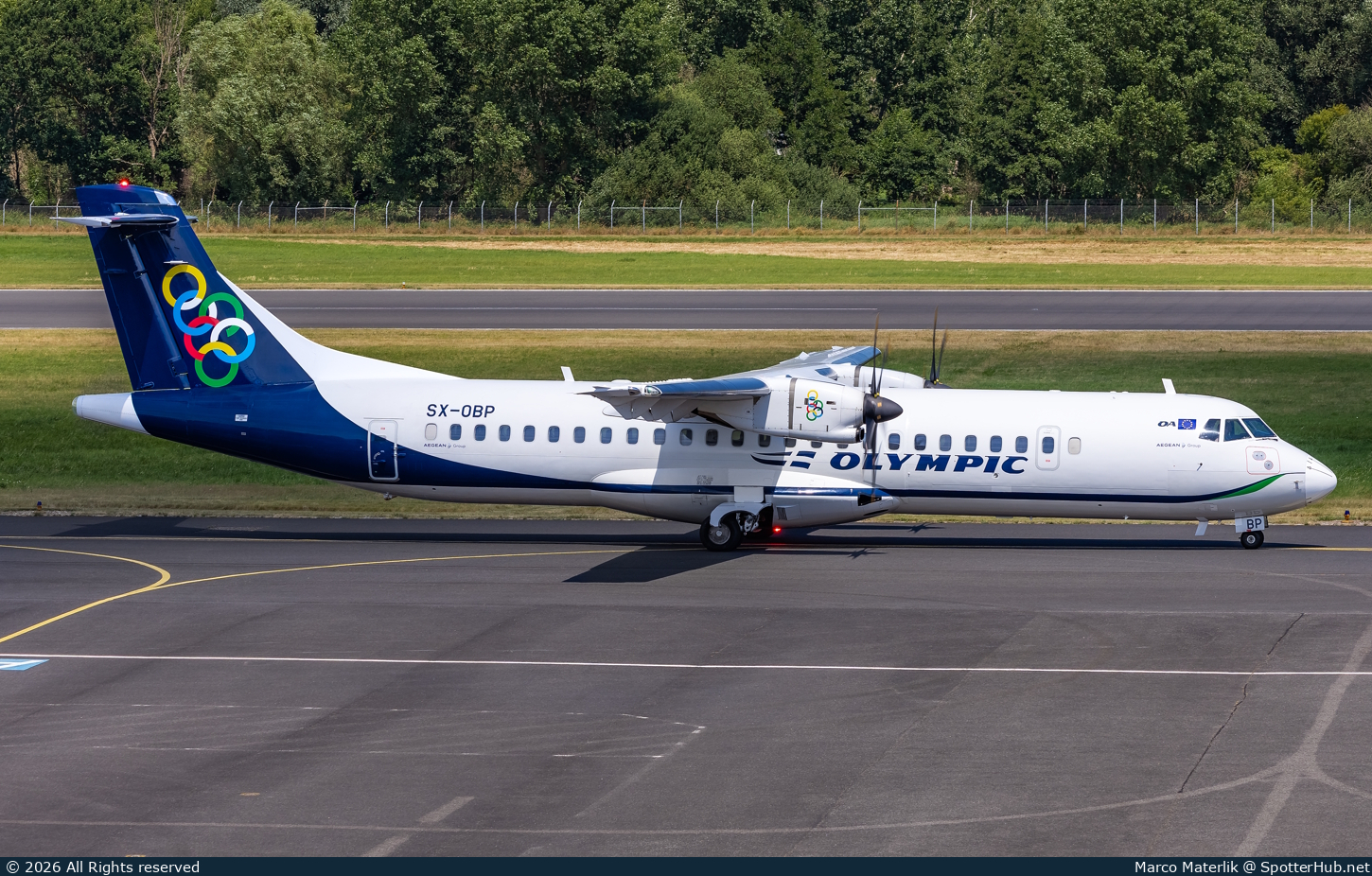 Photo of SX-OBP - ATR 72-600 operated by Olympic Air