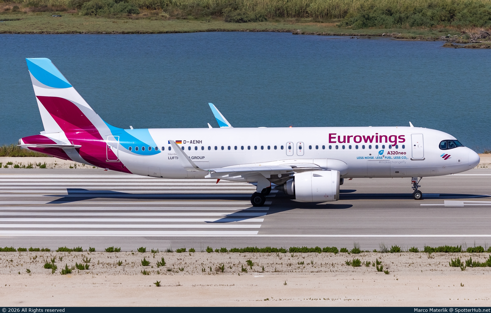 Photo of D-AENH - Airbus A320-251N operated by Eurowings