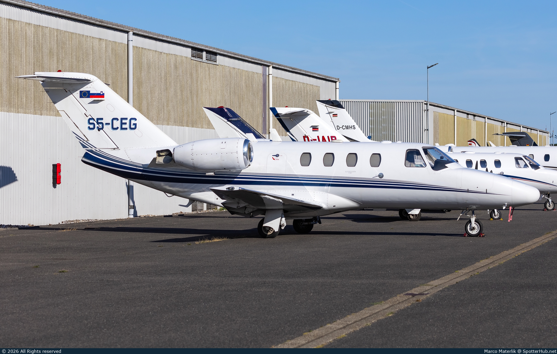 Photo of S5-CEG - Cessna 525 CitationJet CJ1 operated by United Eagle