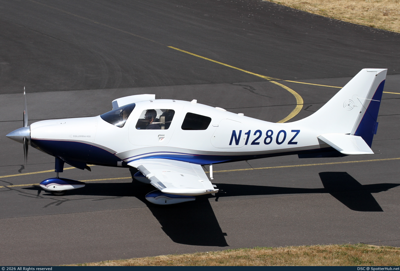 Photo of N1280Z - Lancair Columbia 400 operated by Private
