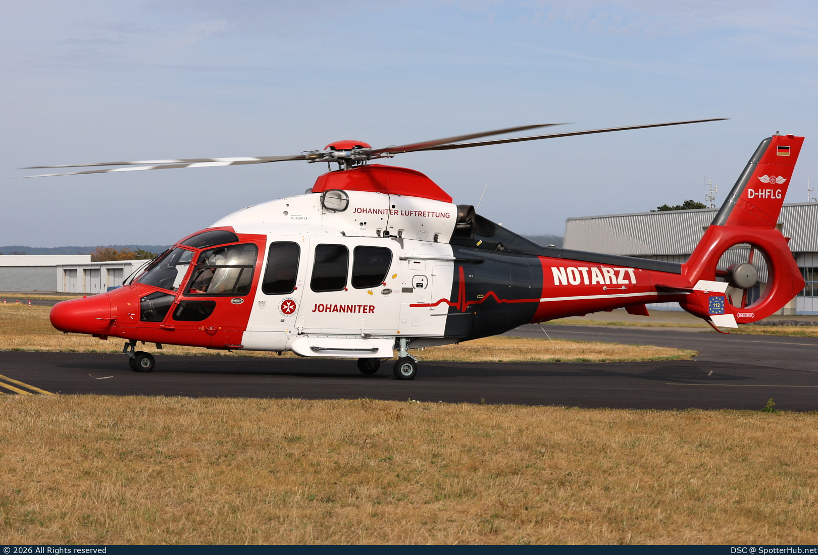 Photo of D-HFLG - Eurocopter EC155B1 Dauphin operated by Johanniter Luftrettung (opb Heli-Flight)