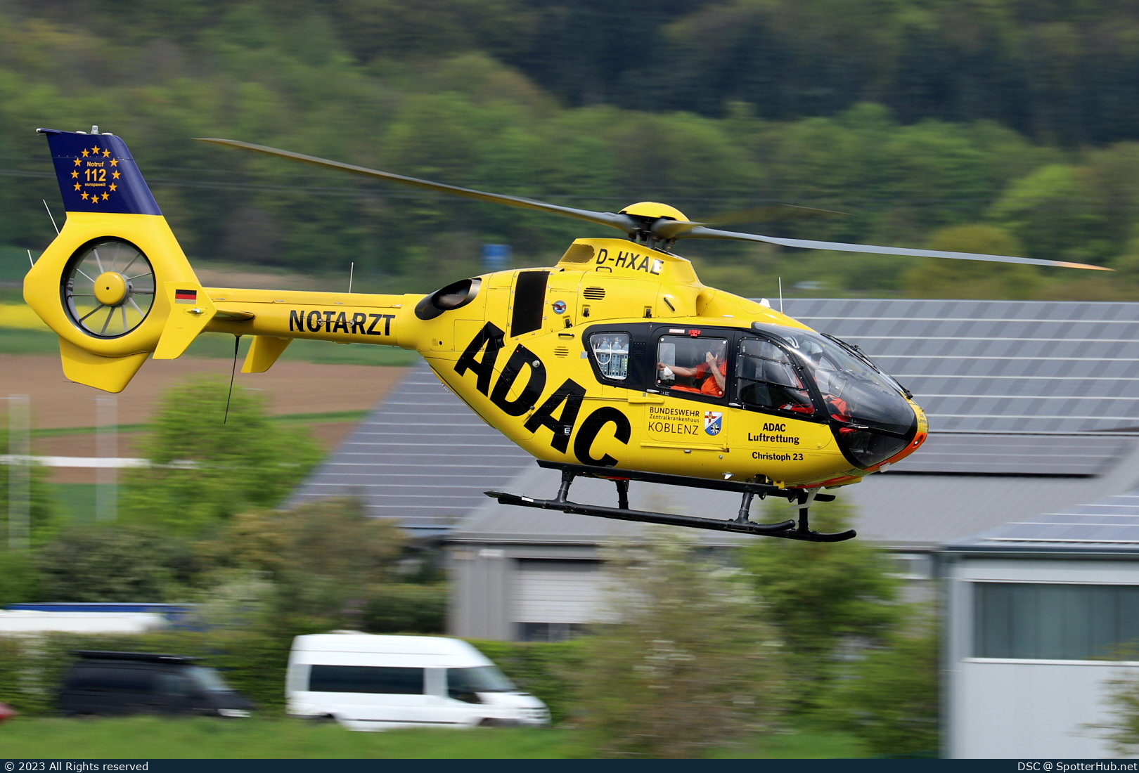 Photo of D-HXAE - Eurocopter EC135 P2+ operated by ADAC Luftrettung