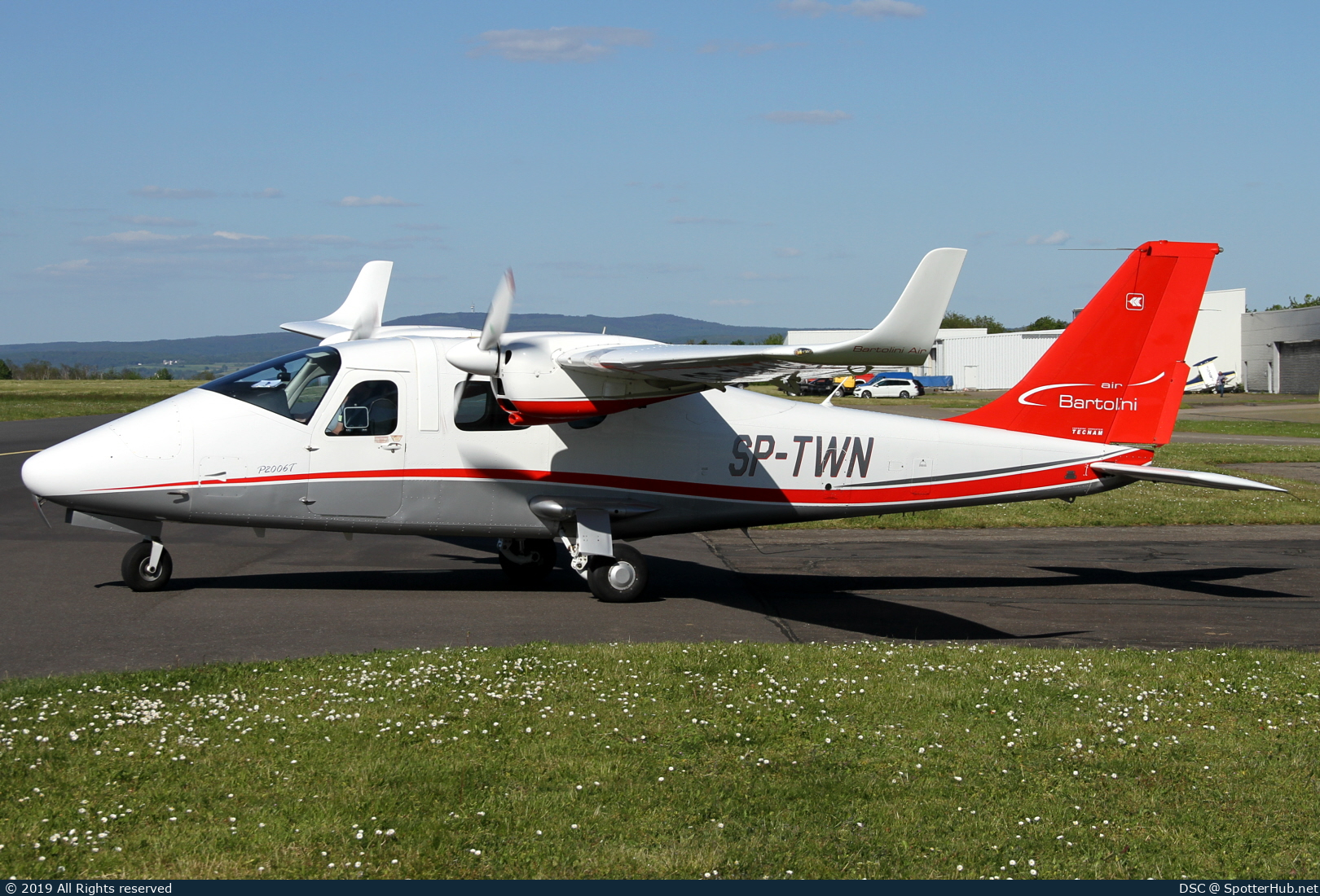 Photo of SP-TWN - Tecnam P2006T operated by Bartolini Air