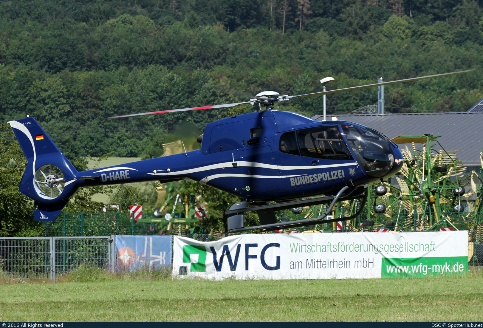 Photo of D-HARE - Eurocopter EC120B Colibri operated by German Police - Bundespolizei