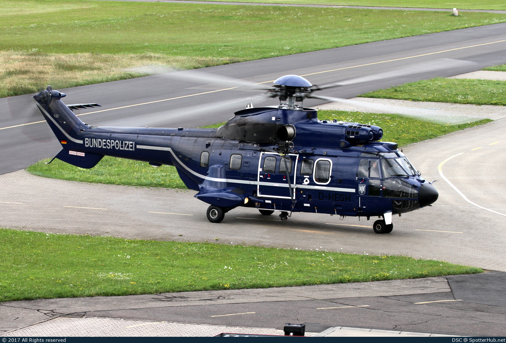 Photo of D-HEGH - Aérospatiale AS332L1 Super Puma operated by German Police - Bundespolizei
