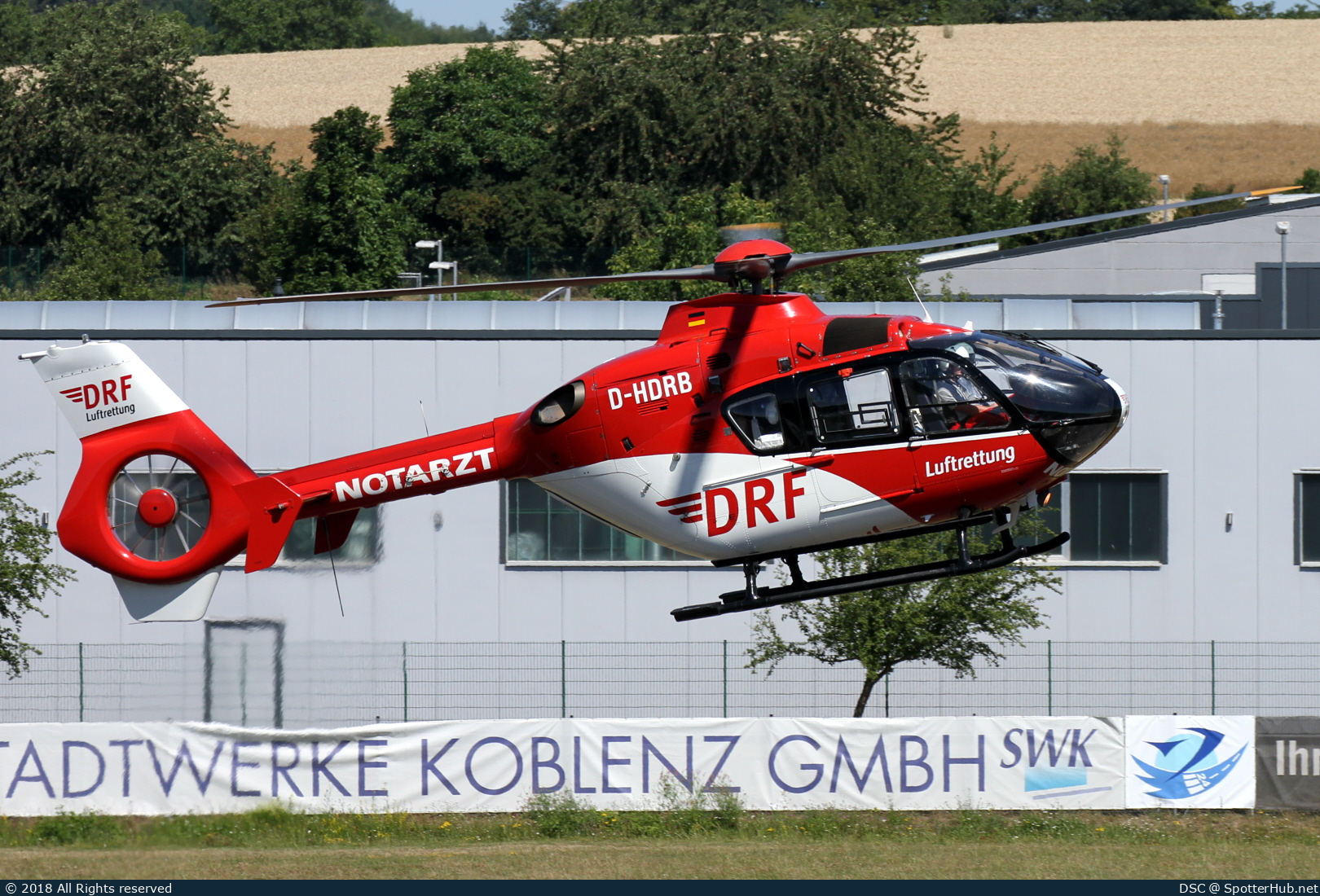 Photo of D-HDRB - Eurocopter EC135 P2 operated by DRF Luftrettung