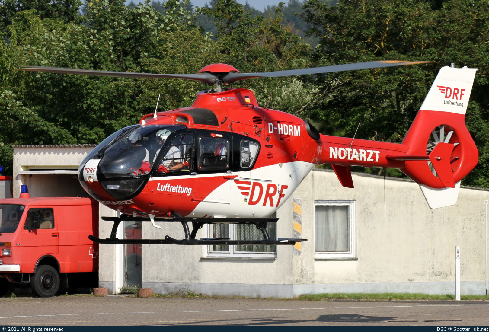 Photo of D-HDRM - Eurocopter EC135 P2 operated by DRF Luftrettung