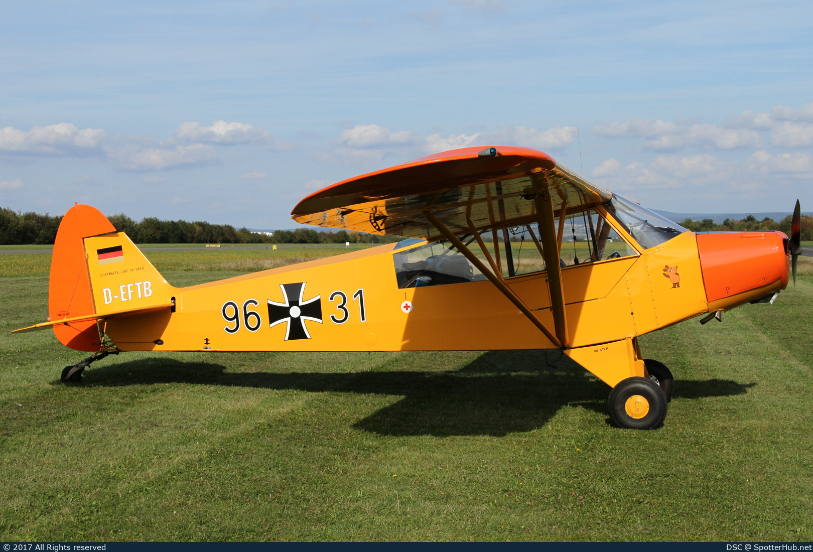 Photo of D-EFTB - Piper PA-18-95 Super Cub operated by Bundeswehr-Sportflieger-Gemeinschaft Hangelar