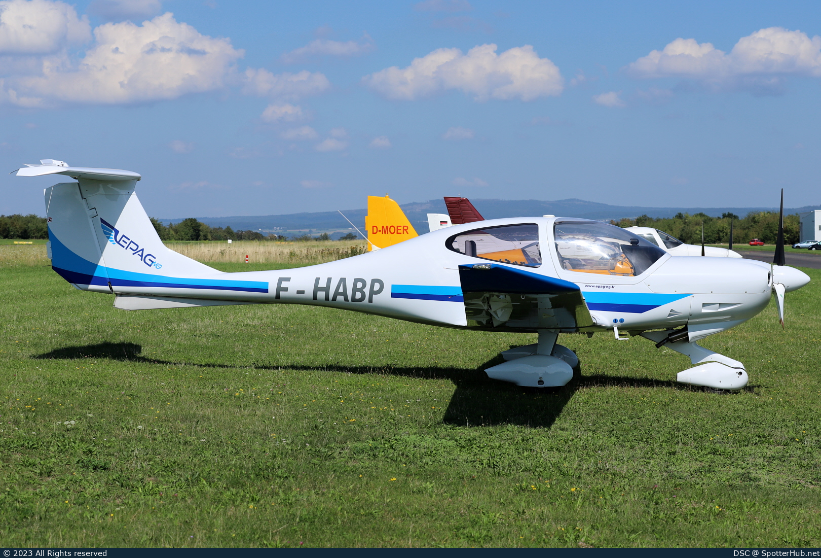 Photo of F-HABP - Diamond DA40 Diamond Star TDI operated by EPAG NG École de Pilotage Amaury de la Grange