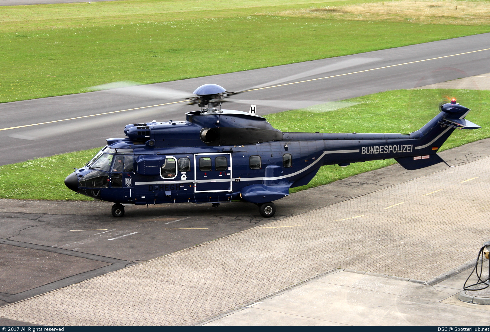 Photo of D-HEGH - Aérospatiale AS332L1 Super Puma operated by German Police - Bundespolizei
