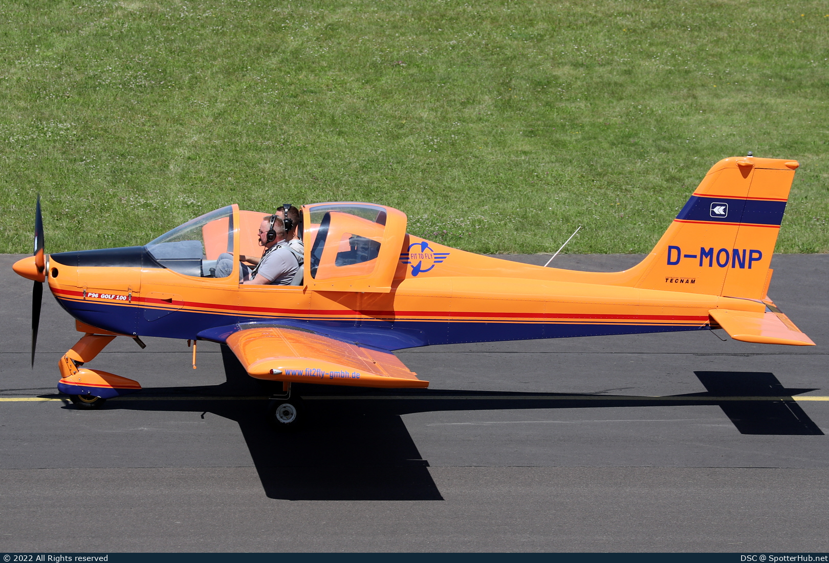 Photo of D-MONP - Tecnam P96 Golf 100 operated by Fit To Fly