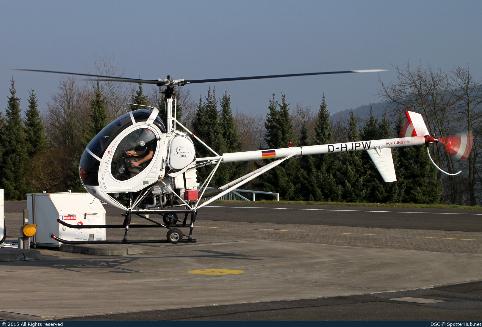 Photo of D-HJPW - Schweizer 300C operated by Air Munich Aviation - Flugschule Jesenwang