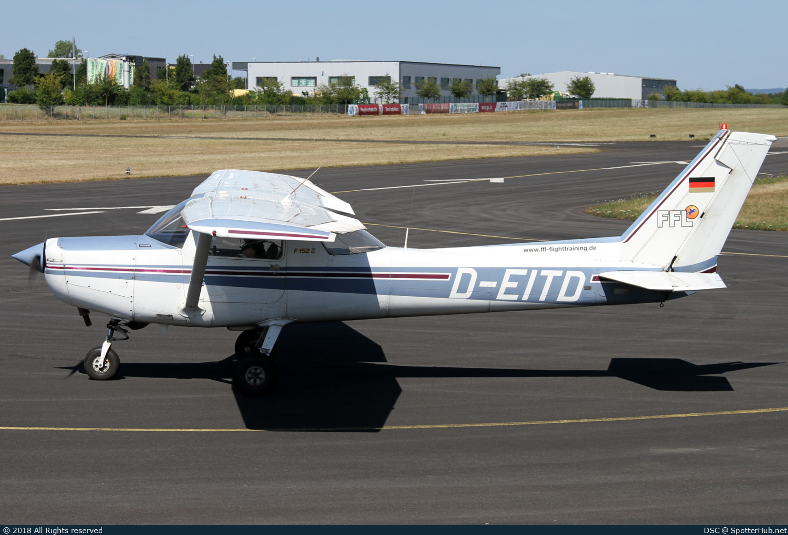 Photo of D-EITD - Reims-Cessna F152 II operated by FFL Flugschule