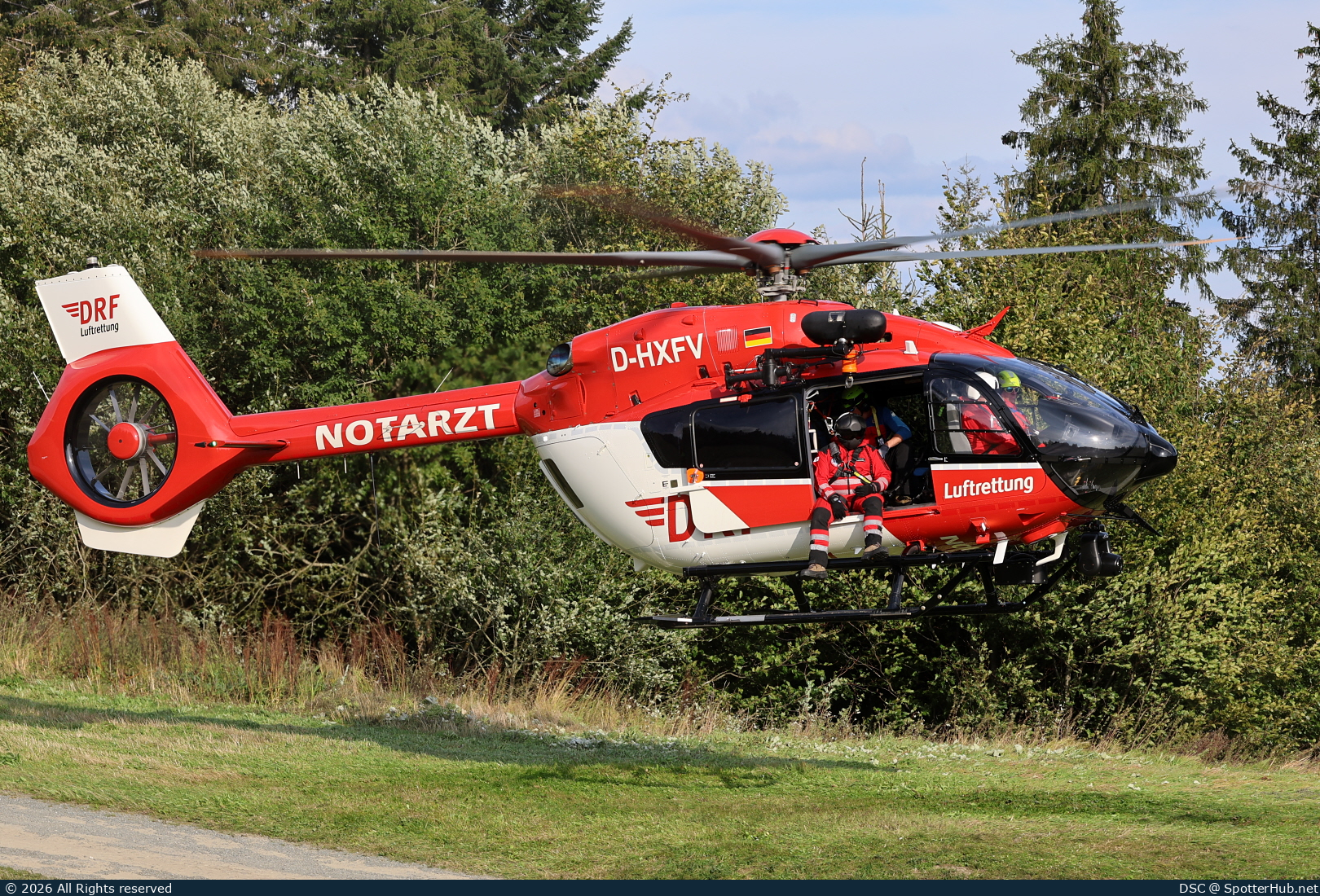 Photo of D-HXFV - Airbus Helicopters H145 operated by DRF Luftrettung