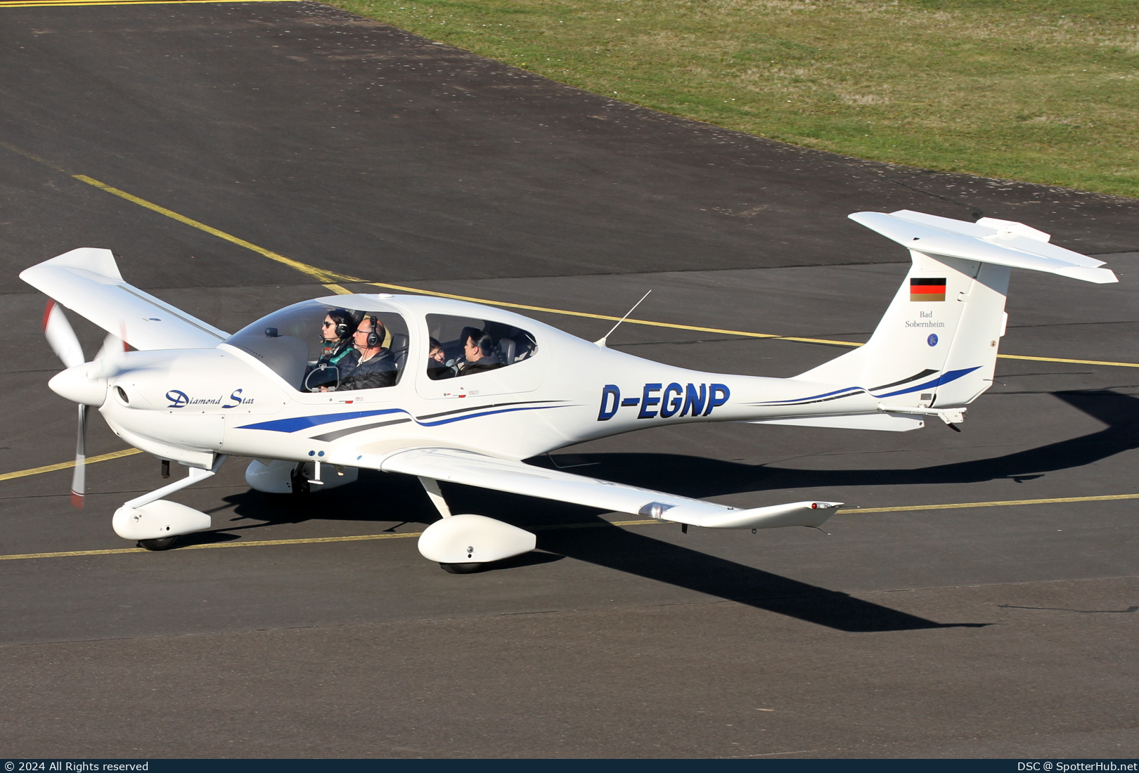 Photo of D-EGNP - Diamond DA40 Diamond Star operated by Flugsportverein Sobernheim
