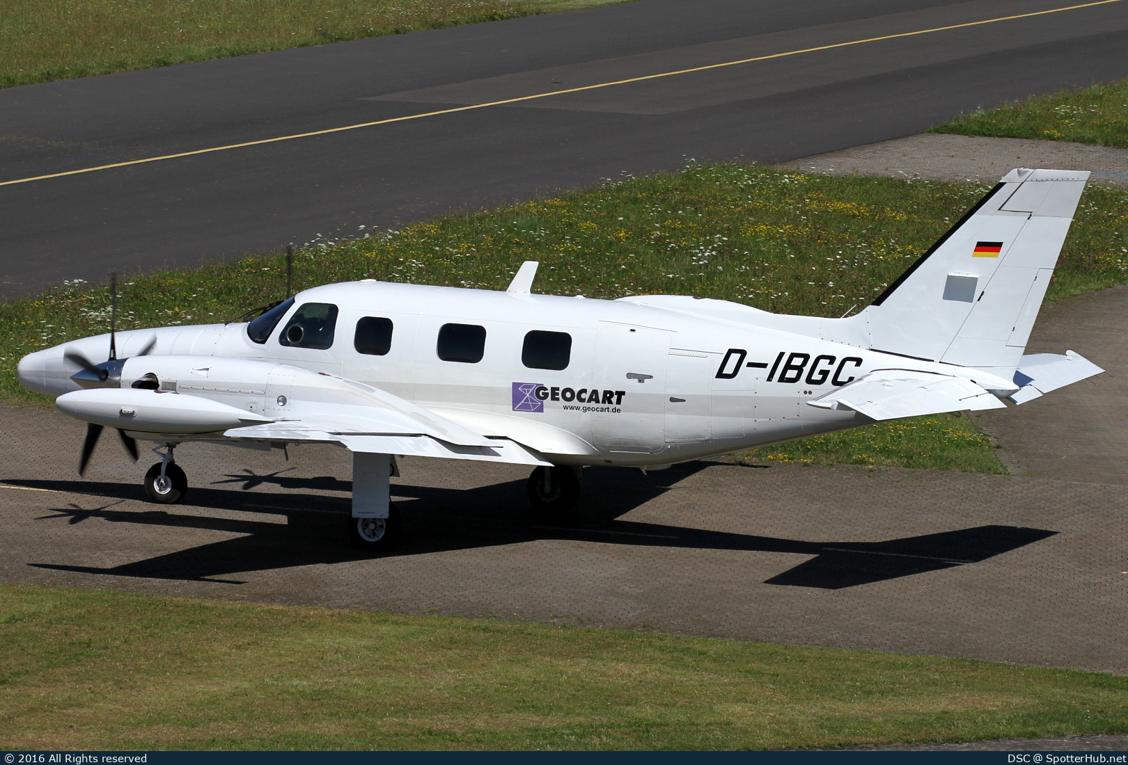 Photo of D-IBGC - Piper PA-31T2 Cheyenne II XL operated by Geocart