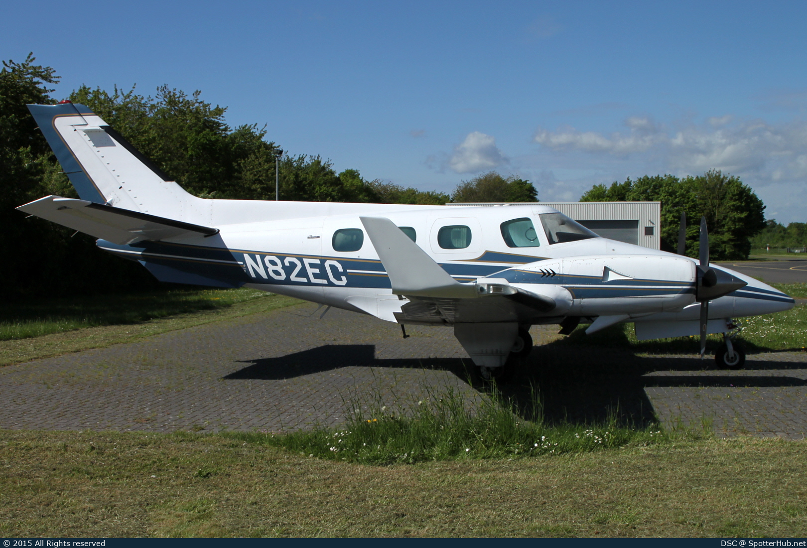 Photo of N82EC - Beechcraft B60 Duke operated by Private