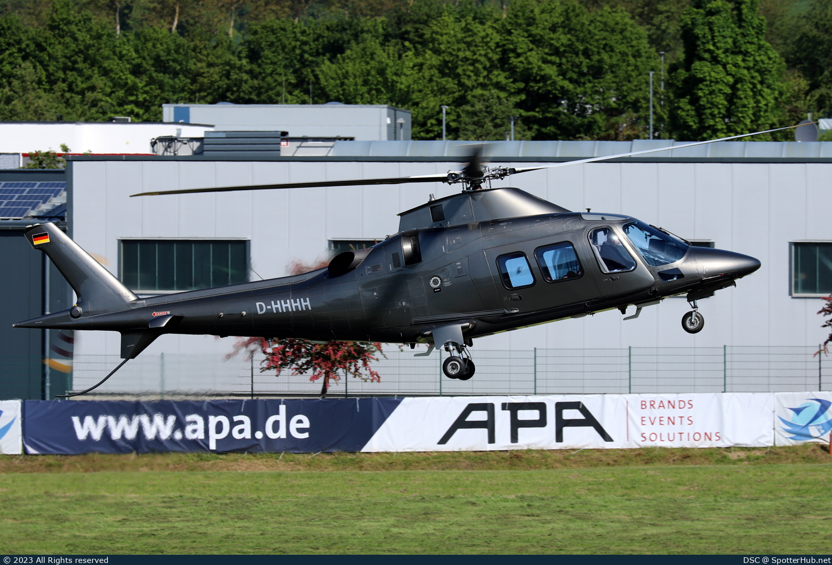Photo of D-HHHH - Agusta A109S Grand operated by HTM Helicopter Travel Munich