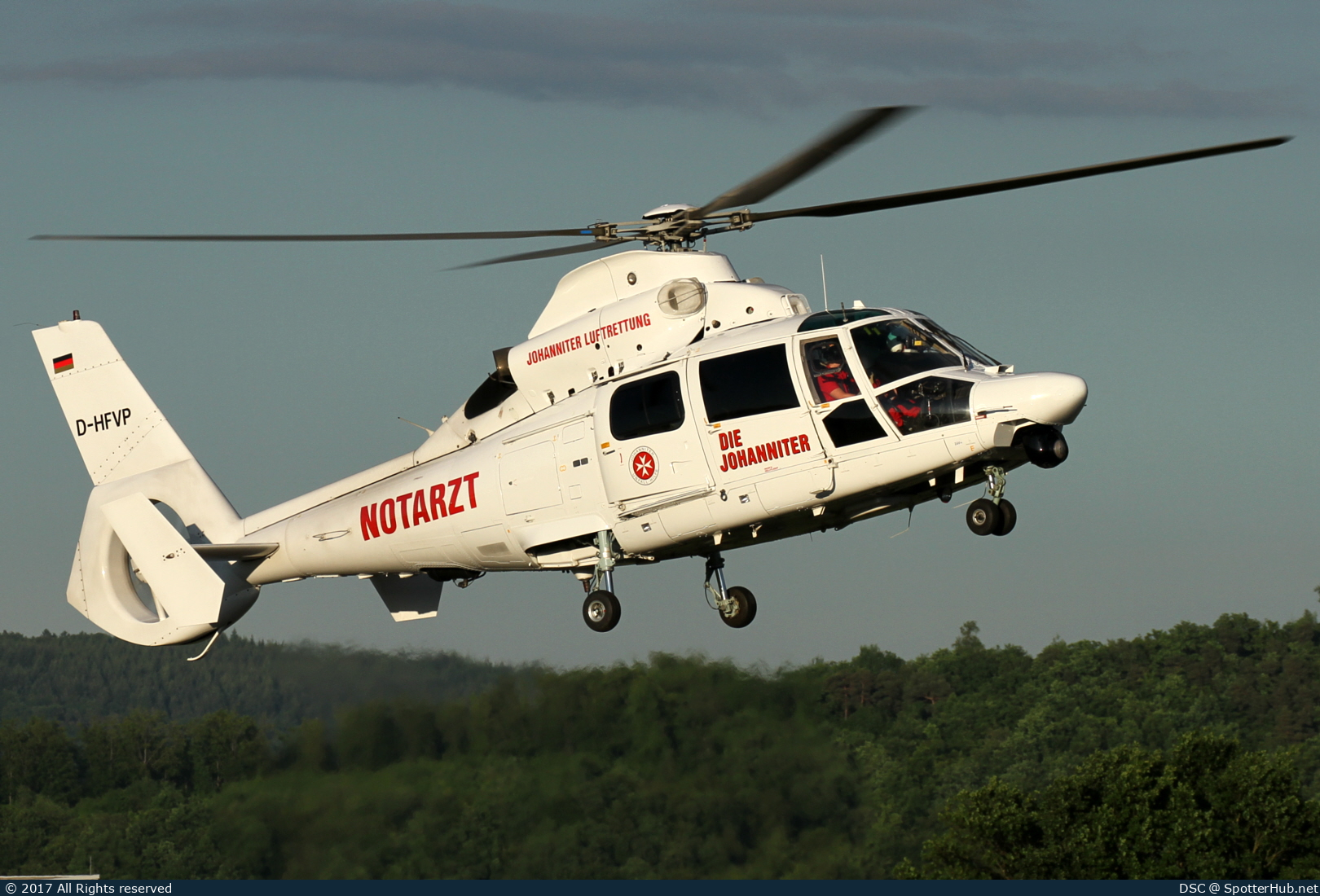 Photo of D-HFVP - Aérospatiale AS365N3 Dauphin 2 operated by Johanniter Luftrettung (opb Heli-Flight)