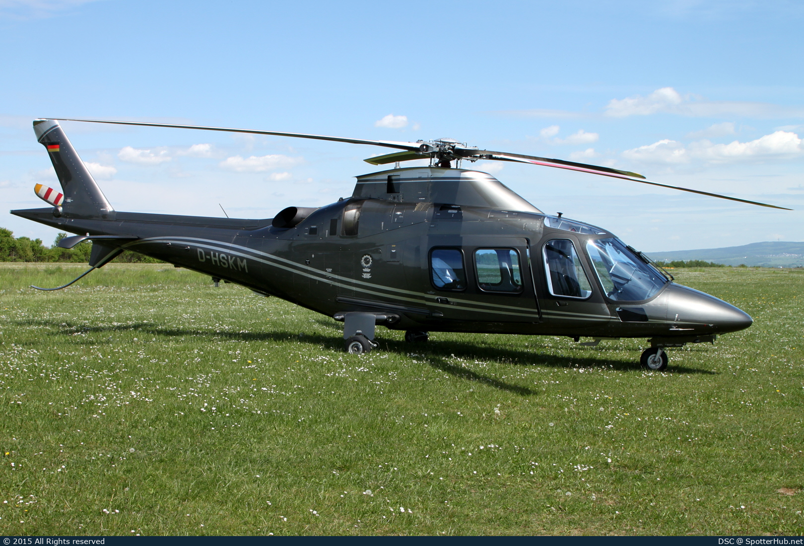 Photo of D-HSKM - Agusta A109S Grand operated by HTM Helicopter Travel Munich