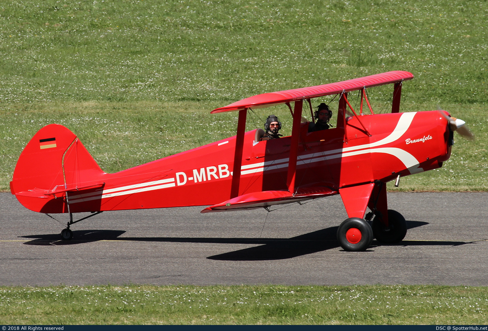 Photo of D-MRBJ - Platzer Kiebitz B operated by Luftsportgemeinschaft Braunfels