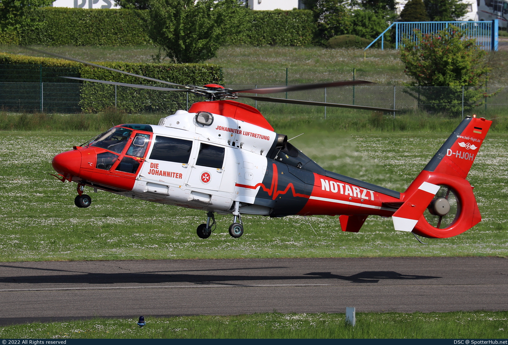 Photo of D-HJOH - Aérospatiale AS365N3 Dauphin 2 operated by Johanniter Luftrettung (opb Heli-Flight)