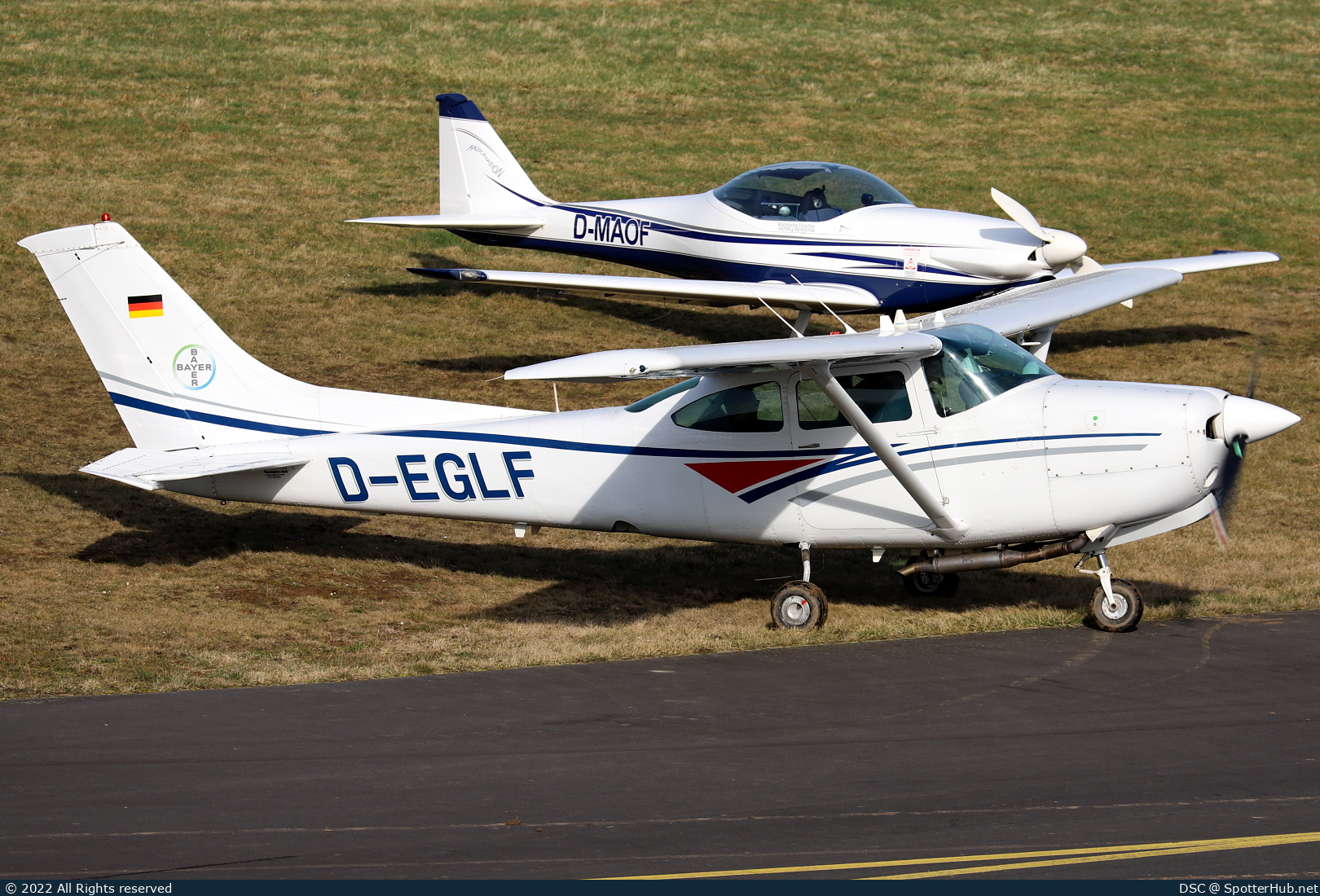 Photo of D-EGLF - Reims-Cessna FR182 Skylane RG operated by Luftsportclub Bayer Leverkusen
