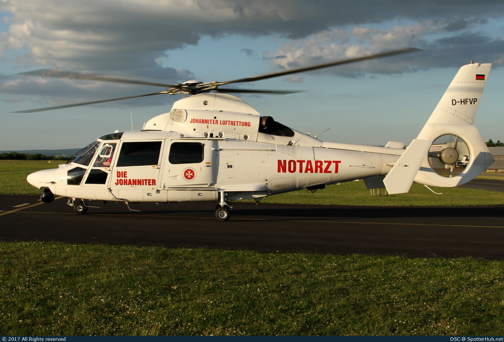Photo of D-HFVP - Aérospatiale AS365N3 Dauphin 2 operated by Johanniter Luftrettung (opb Heli-Flight)