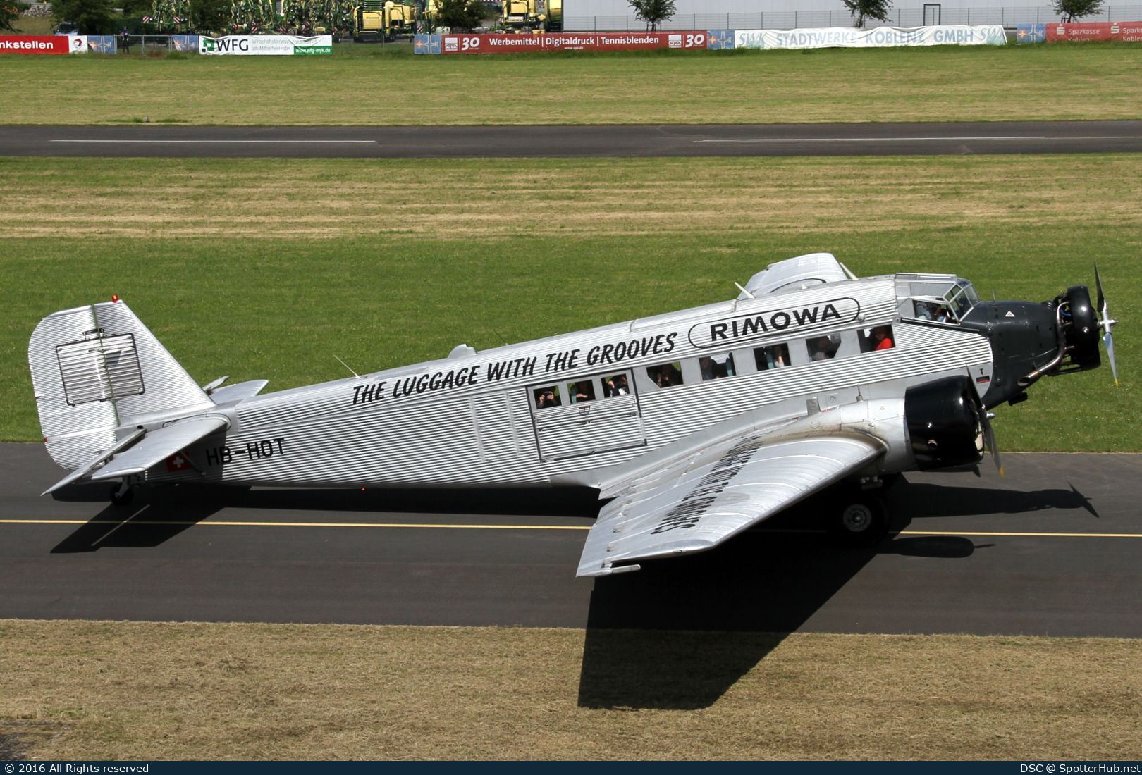 Photo of HB-HOT - Junkers Ju 52/3mg4e operated by Ju-Air