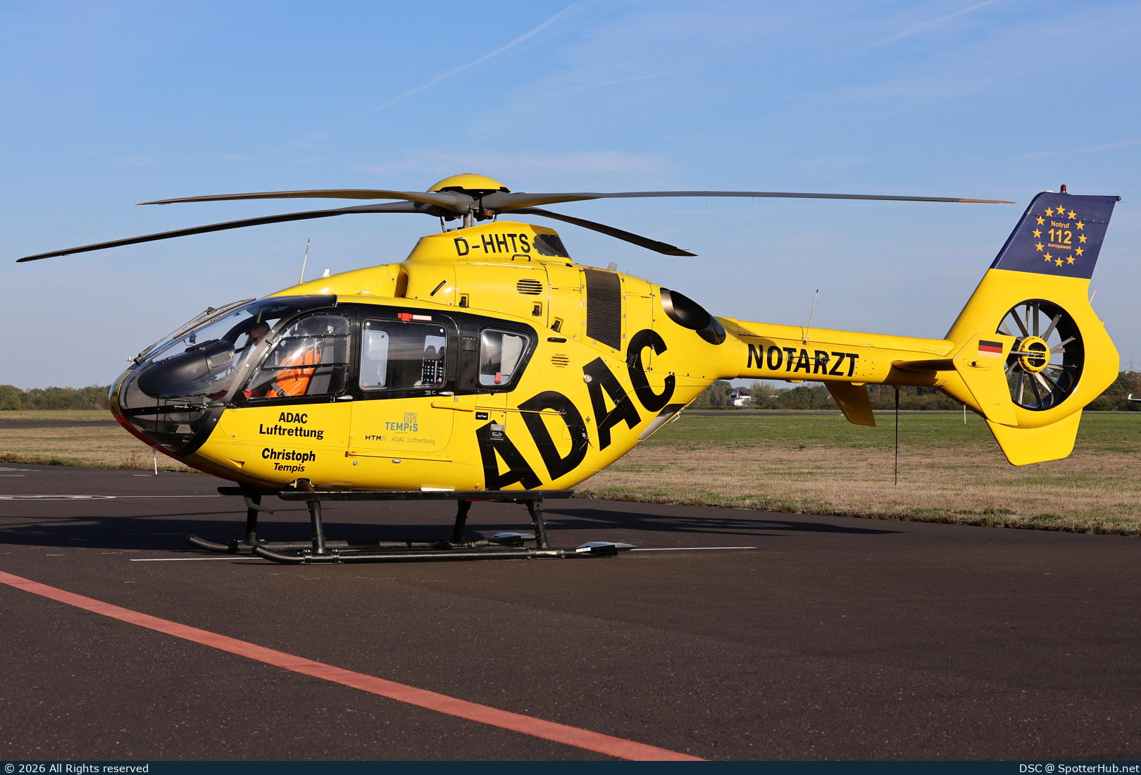 Photo of D-HHTS - Eurocopter EC135 P2 operated by ADAC Luftrettung