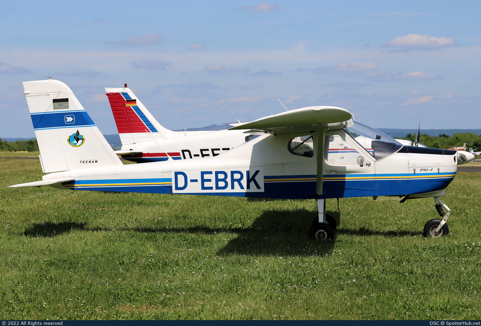 Photo of D-EBRK - Tecnam P92 Echo J operated by Motorflugclub Haßfurt