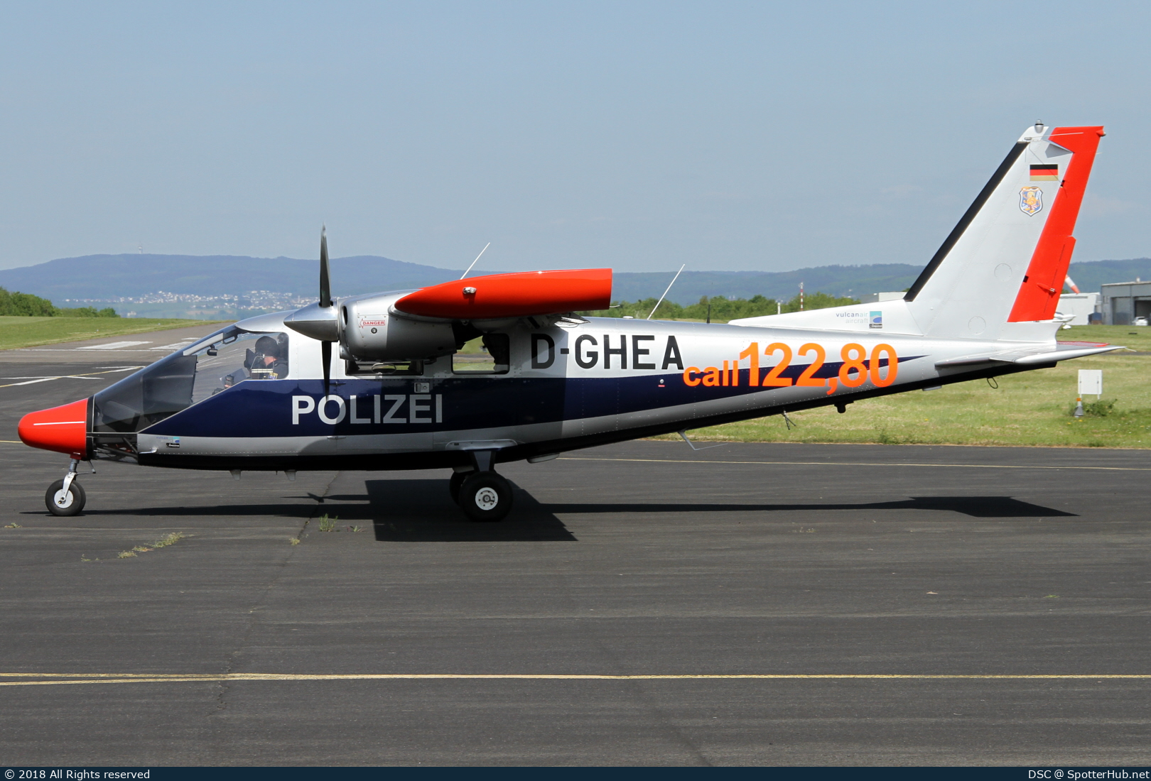 Photo of D-GHEA - Vulcanair P.68 Observer 2 operated by German Police - Polizeifliegerstaffel Hessen