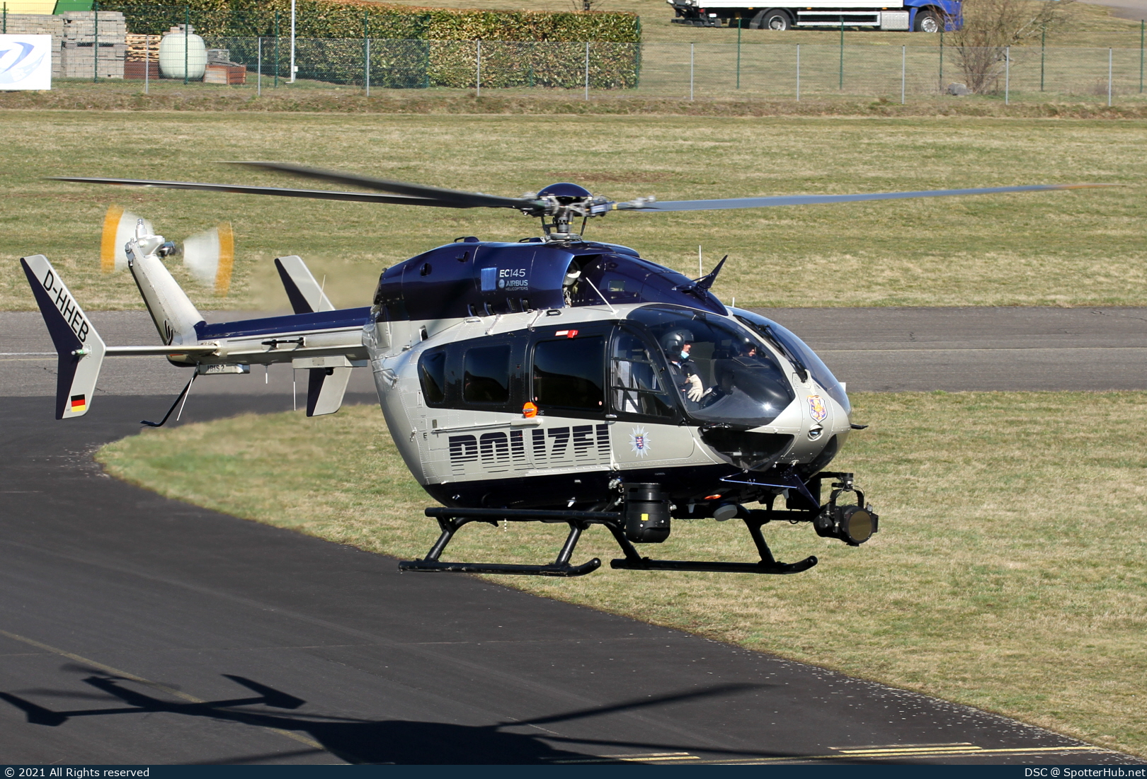 Photo of D-HHEB - Eurocopter EC145 operated by German Police - Polizeifliegerstaffel Hessen