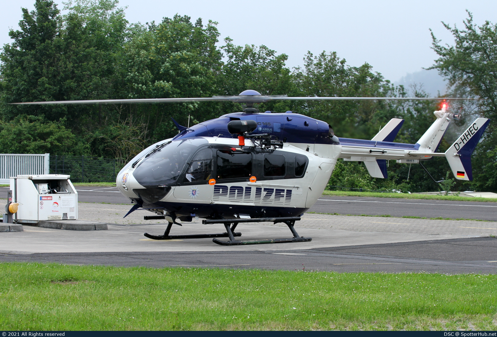 Photo of D-HHEC - Eurocopter EC145 operated by German Police - Polizeifliegerstaffel Hessen